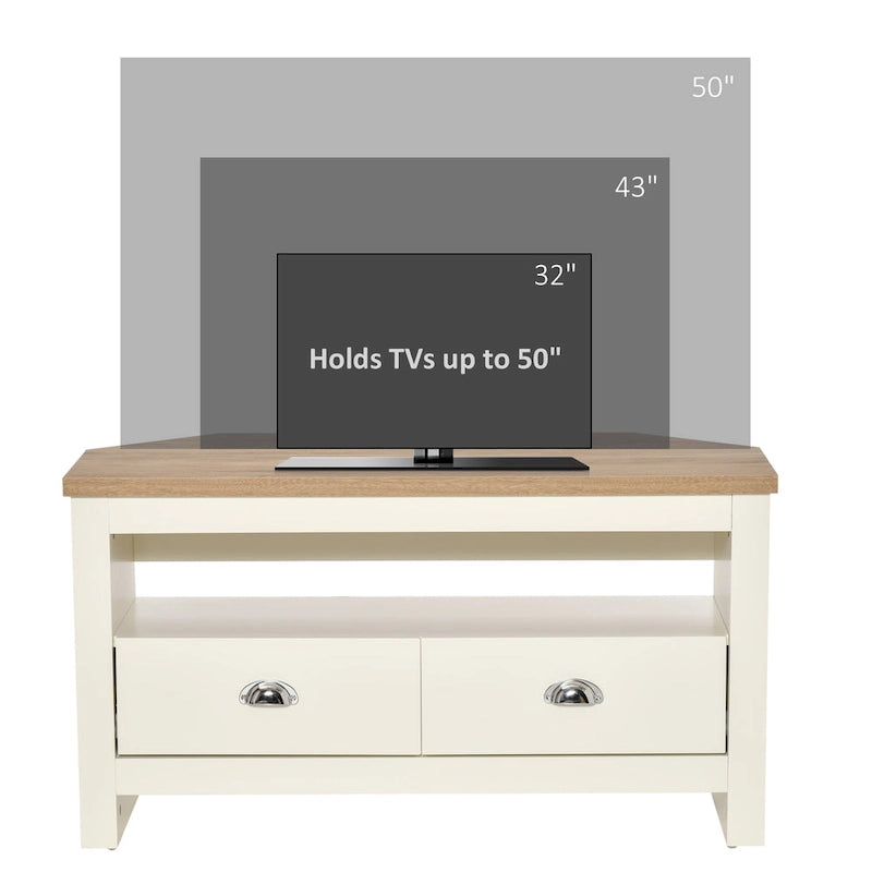 37.5 TV Stand with Drawers & Storage for 50 TVs