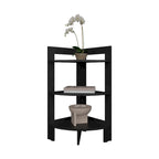 Corner Table Sharon, Living Room, Black