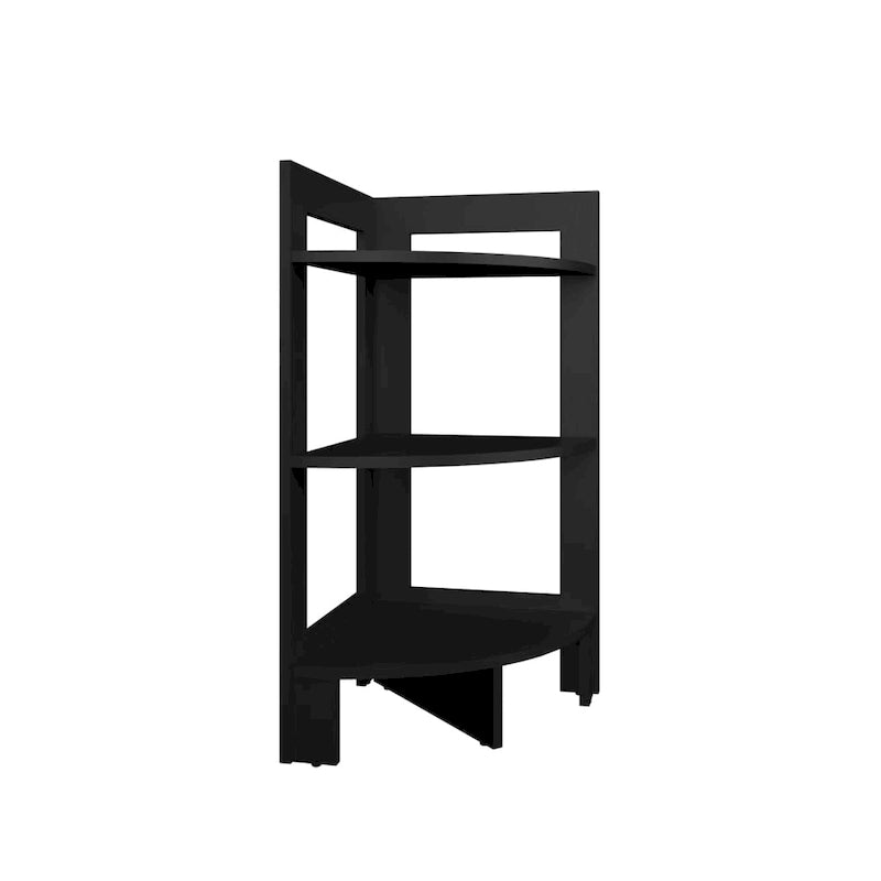 Corner Table Sharon, Living Room, Black
