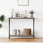 Entryway Table, Narrow Console Table, Wood Sofa Table