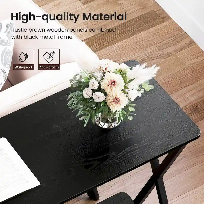 Entryway Table, Narrow Console Table, Wood Sofa Table