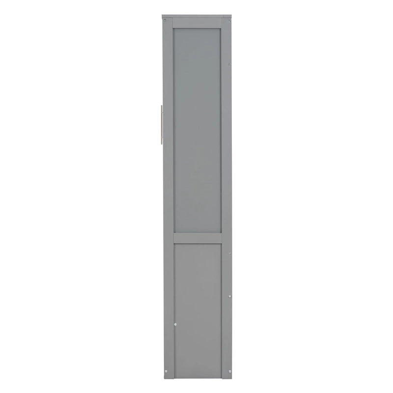 Full Size Murphy Bed Wall Bed with Shelves