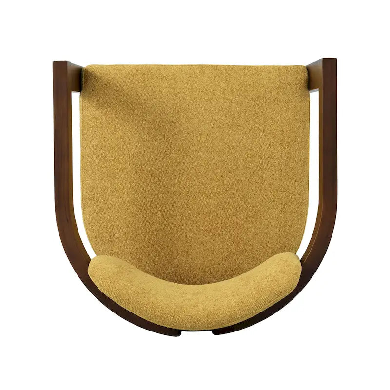 Evelyn Series Rubberwood Upholstered Dining Chairs (Set Of 4)