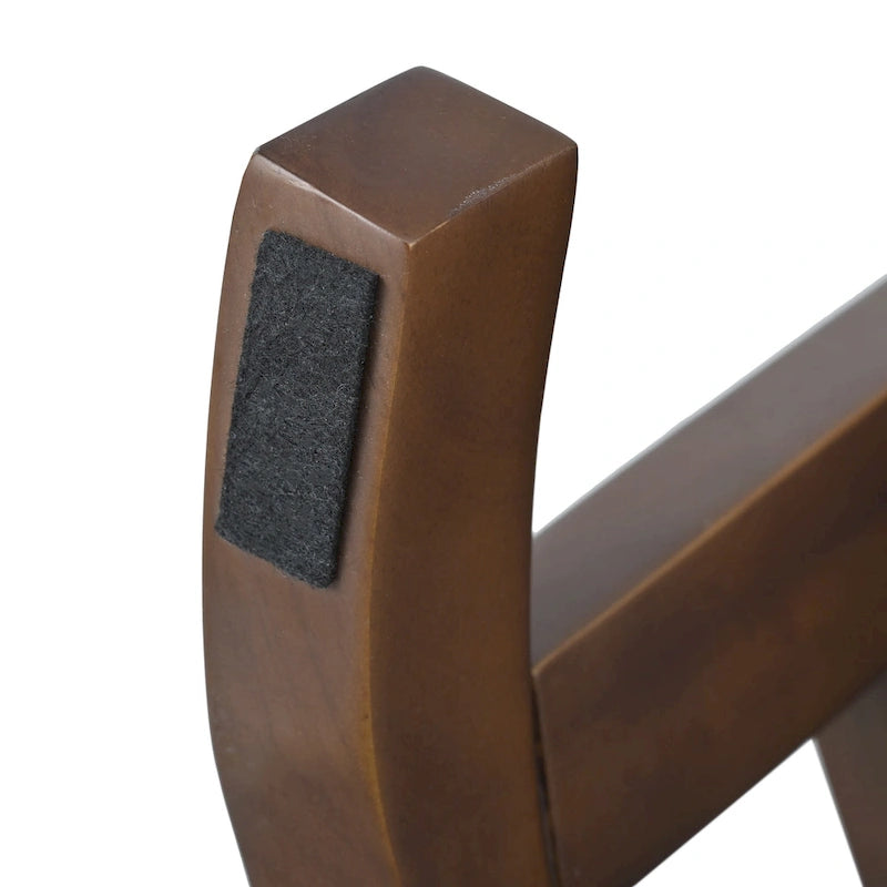 Evelyn Series Rubberwood Upholstered Dining Chairs (Set Of 4)