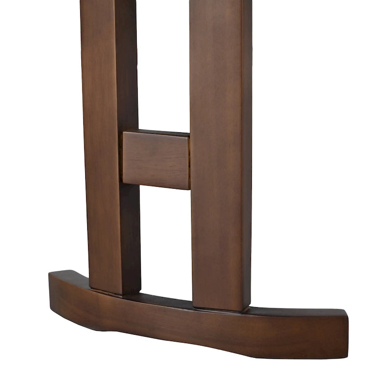 Evelyn Series Rubberwood Upholstered Dining Chairs (Set Of 4)