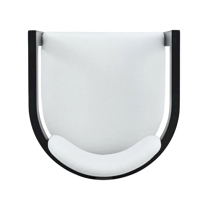 Evelyn Series Rubberwood Upholstered Dining Chairs (Set Of 4)