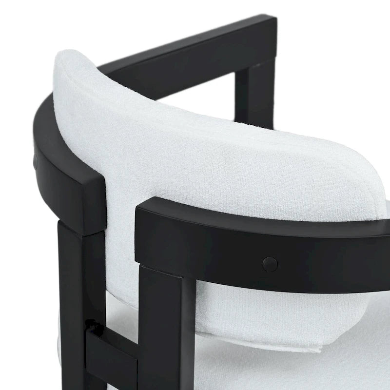 Evelyn Series Rubberwood Upholstered Dining Chairs (Set Of 4)