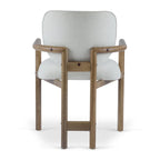 Christopher Knight Home - Harper Mordern Upholstered Rubberwood Arm Dining Chairs (Set of 2)