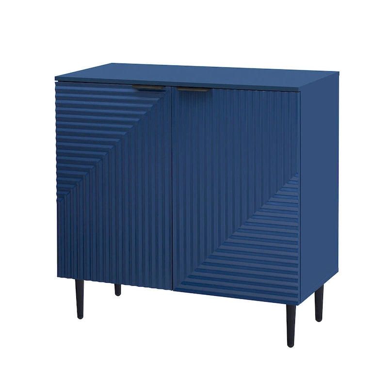 Christopher Knight Home - Mirod Modern Minimalist Side Cabinet with Adjustable Shelves for Stylish and Versatile Storage
