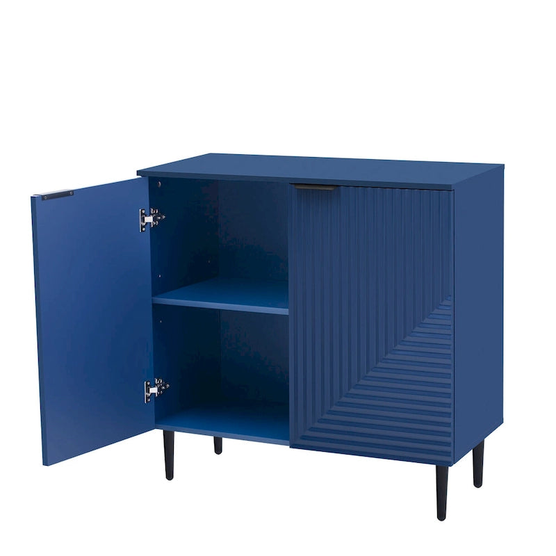 Christopher Knight Home - Mirod Modern Minimalist Side Cabinet with Adjustable Shelves for Stylish and Versatile Storage
