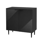 Christopher Knight Home - Mirod Modern Minimalist Side Cabinet with Adjustable Shelves for Stylish and Versatile Storage