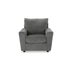 Signature Design by Ashley Stairatt Gray 4-Piece Upholstery Package - 86 W x 38 D x 39 H