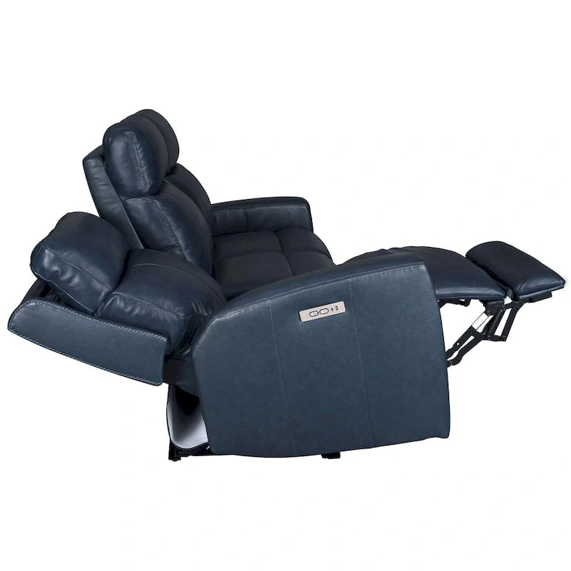 Genuine Leather 3-Piece Power Reclining Sofa Set with Power Headrest and USB&USB-C Port, Zero Gravity