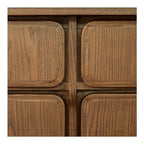 NADAAL STUDIOS Bastian, Sideboard With drawers, Warm Brown - 78.5W x19.76D x32H