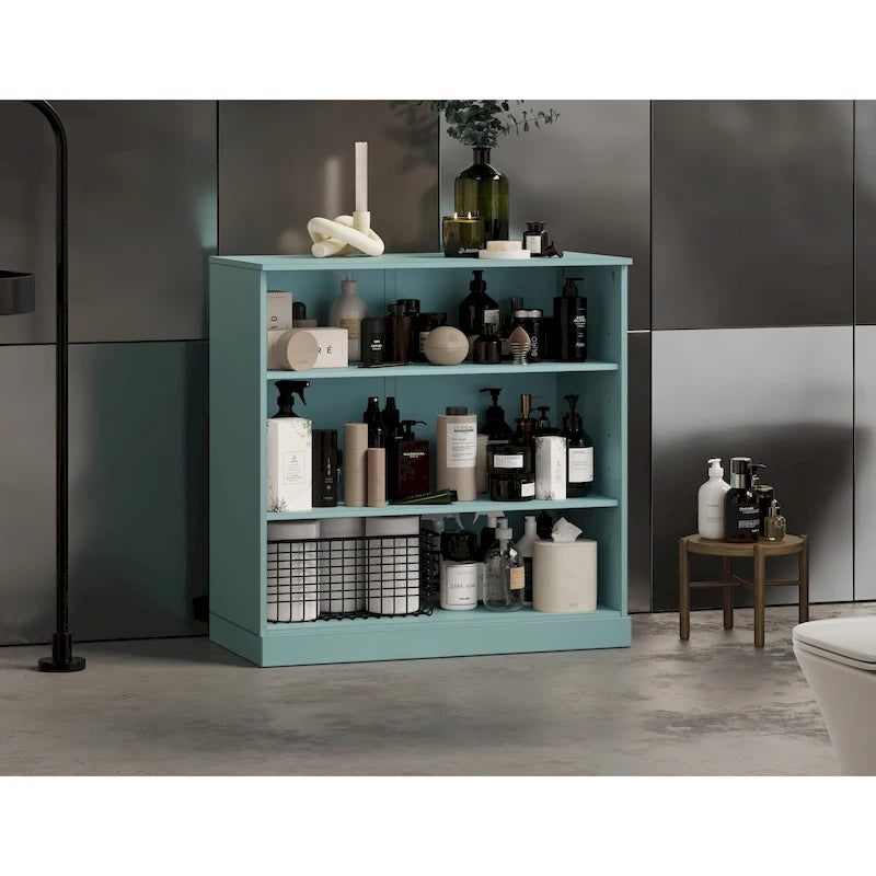 Palace Imports 100% Solid Wood 32 Bathroom Cabinet with Adjustable Shelves
