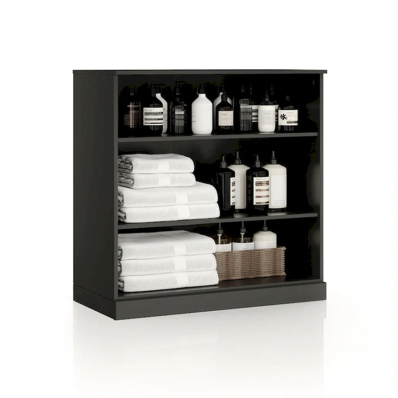 Palace Imports 100% Solid Wood 32 Bathroom Cabinet with Adjustable Shelves
