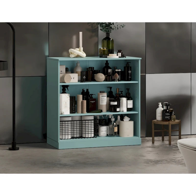 Palace Imports 100% Solid Wood 32 Bathroom Cabinet with Adjustable Shelves