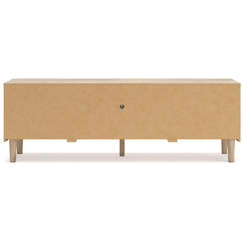 Large TV Stand, 4 Drawers, 2 Shelves, Brown Wood Grain, 72 Inches