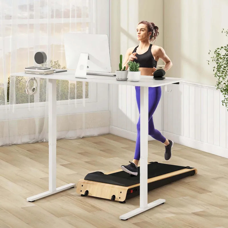 Costway 63 x 24 Inch Sit Stand Desk Height Adjustable Electric - See Details