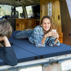 Goplus Memory Foam Camping Mattress with Anti-slip Bottom Travel Bag - See Details