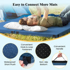 Goplus Memory Foam Camping Mattress with Anti-slip Bottom Travel Bag - See Details