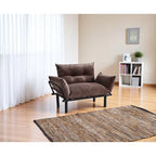 Sadio Metal Frame Loveseat With Removable Cushions