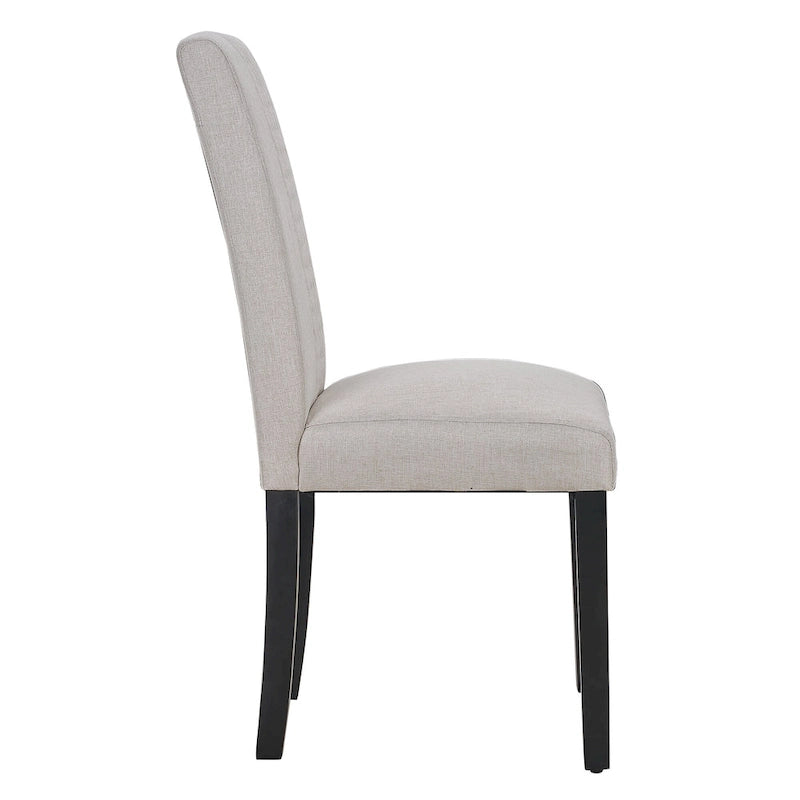 Upholstered Dining Chairs Set of 4 Parson Classic Upholstered Dining Chair,Modern 37 Parson Chairs
