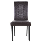 Upholstered Dining Chairs Set of 4 Parson Classic Upholstered Dining Chair,Modern 37 Parson Chairs