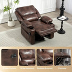 HOMCOM Power Lift Recliner Chair Sofa with Vibration Massage and Heat, Overstuffed Reclining Chair with Remote Control