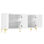 Buffet Cabinet with with Adjustable Shelves for Living Room