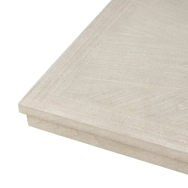 Modern Farmhouse Style 6-Piece Natural Solid Wood Dining Set