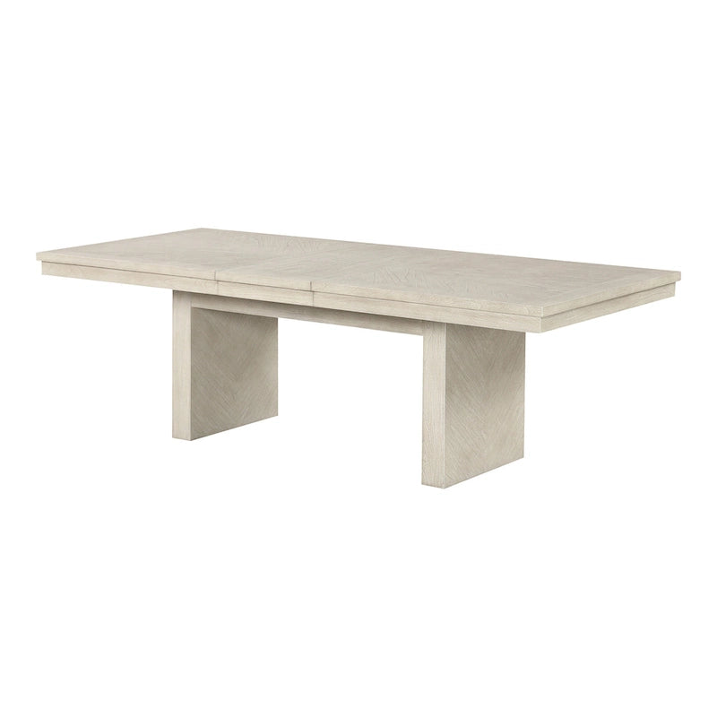 Modern Farmhouse Style 6-Piece Natural Solid Wood Dining Set