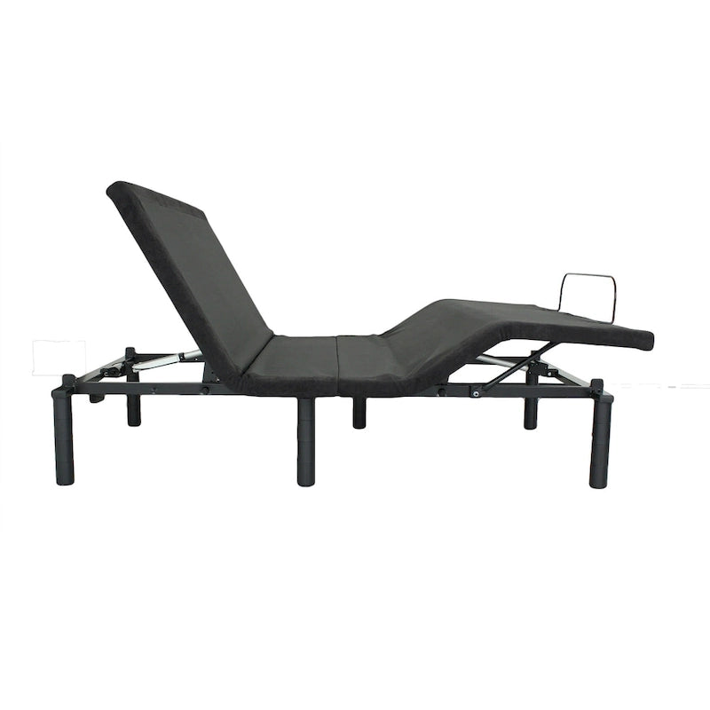 Antique Black Queen Size Adjustable Electric Bed Base with Remote Control