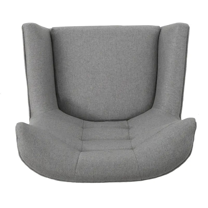 Grey 32.5 High Back Wingback Chair
