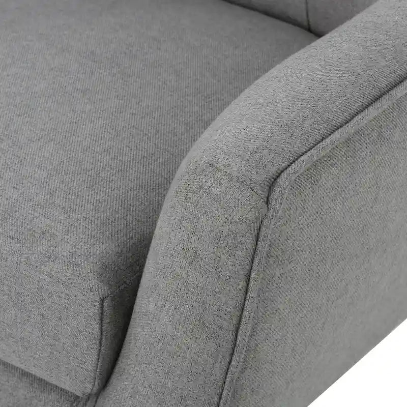 Grey 32.5 High Back Wingback Chair