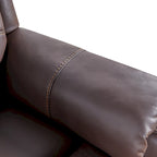 Black Power Recliner Chair, with Massage, Heating, USB Ports, Phone Holder, and Side Pockets, Adjustable Recline up to 139