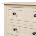 23.7 Classic Console Table with Three Storage Drawers and Bottom Shelf