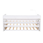 Twin XL Daybed with Trundles, Shelves & USB