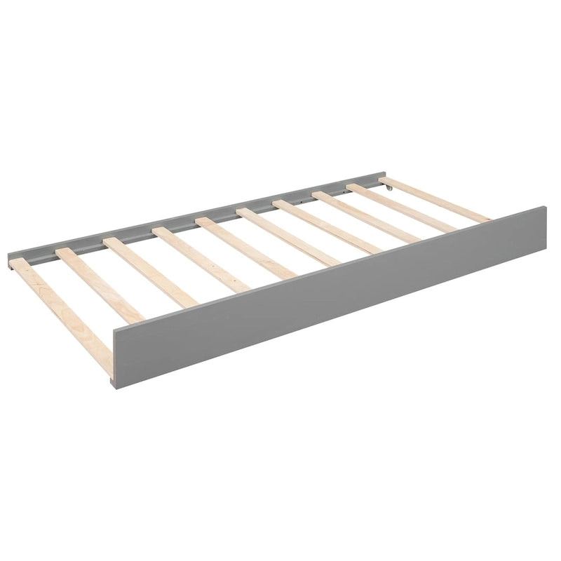 Twin XL Daybed with Trundles, Shelves & USB