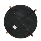 34.5 W Full-Grain Genuine Italian Leather Ottoman by Lumibee
