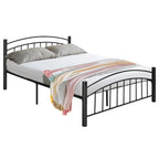 Costway Twin/Full/Queen Size Metal Bed Frame Platform Mattress