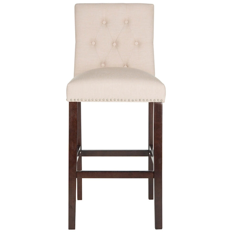 SAFAVIEH Jelka 31.5 Inch Bar Stool (Set of 2) - 19 x 20 x 44 - 19Wx23Dx44H