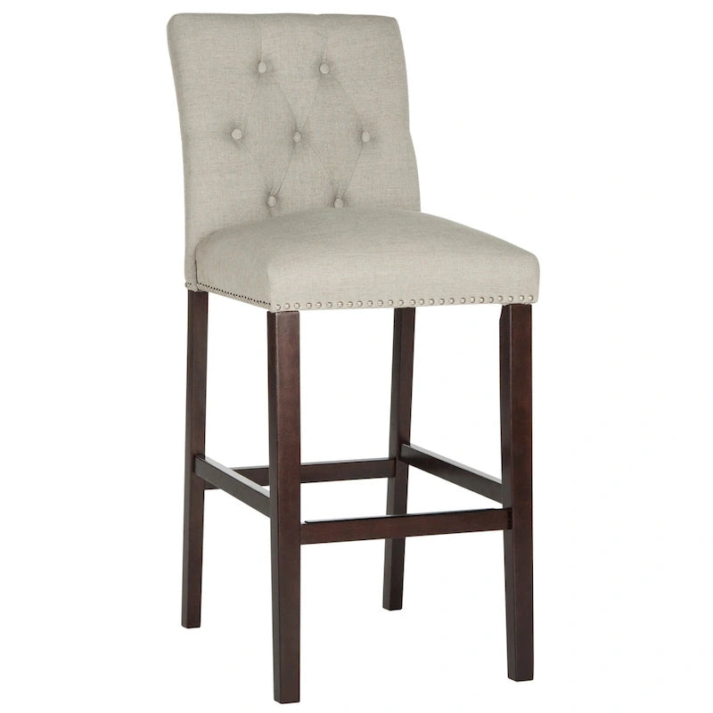 SAFAVIEH Jelka 31.5 Inch Bar Stool (Set of 2) - 19 x 20 x 44 - 19Wx23Dx44H