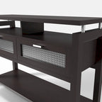 Posa Modern Espresso 47-inch 2-Shelf Sofa Table by Furniture of America