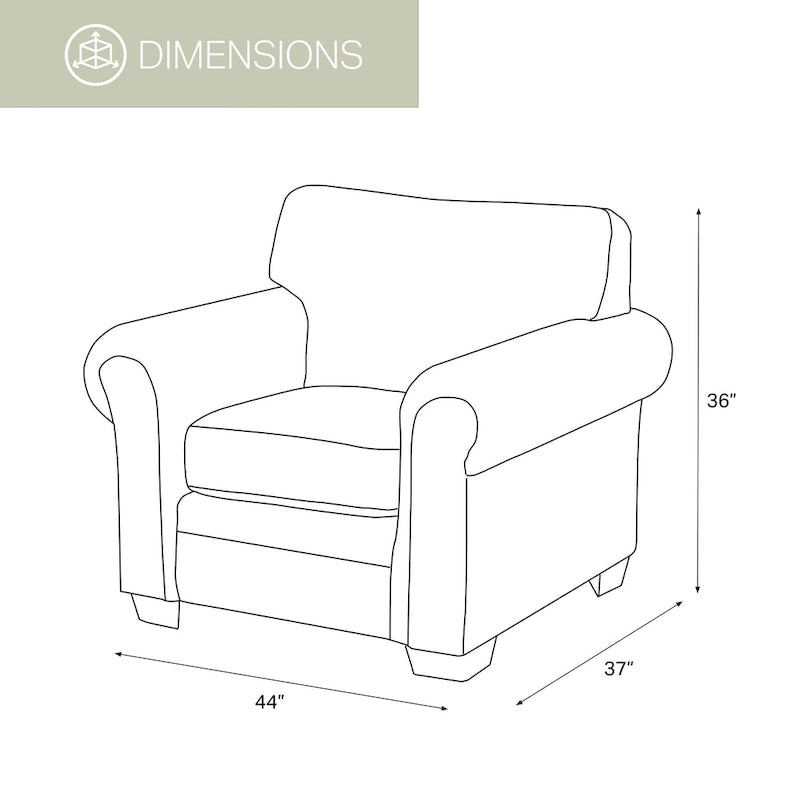 American Furniture Classics Model 8501-00-40 Wild Horses Arm Chair with Matching Ottoman