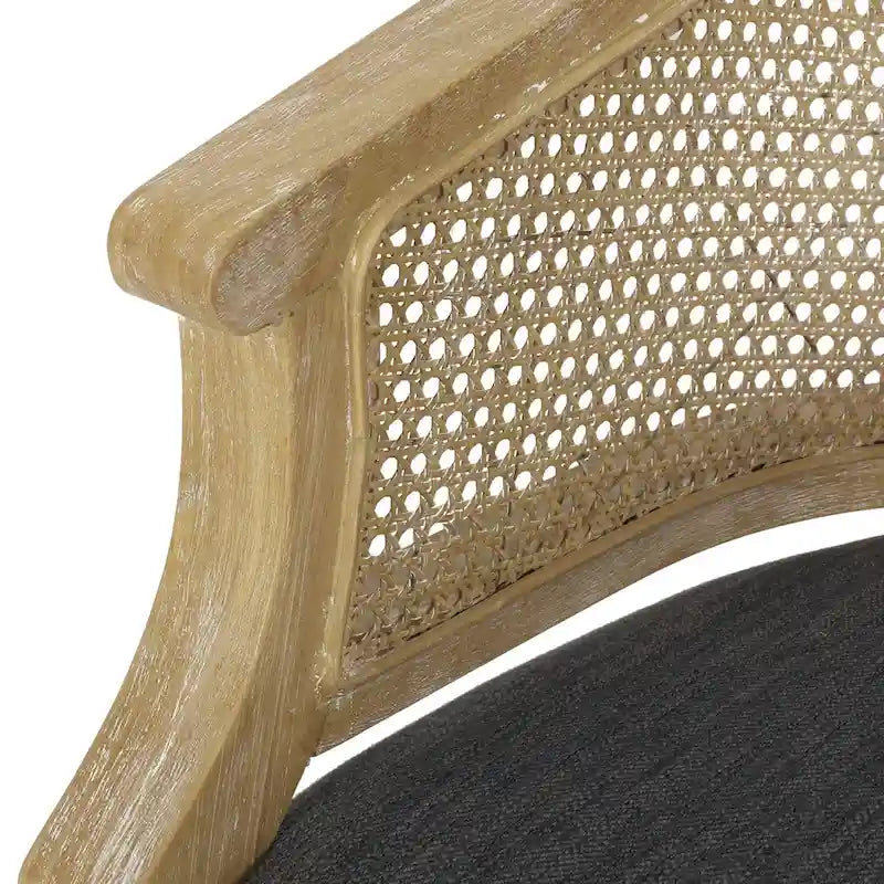 Steinaker Wood and Cane Accent Chairs (Set of 2) by Christopher Knight Home