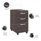 Studio A 60W Computer Desk with Drawers by Bush Business Furniture