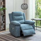 Power Recliner Chair with Adjustable Massage Function, Recliner Chair with Heating System for Living Room