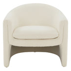 SAFAVIEH Couture Laylette Upholstered Accent Chair - 33 IN W x 31 IN D x 30 IN H