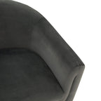 SAFAVIEH Couture Laylette Upholstered Accent Chair - 33 IN W x 31 IN D x 30 IN H